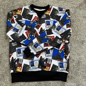 Wu-Tang Sweater Size Medium Discography WuTang Crewneck Rare Gza ODB